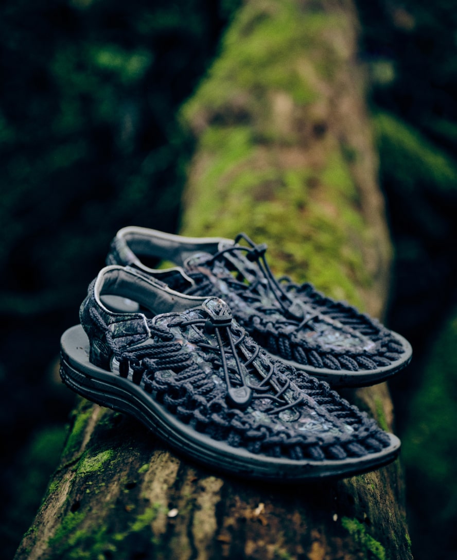 Men's UNEEK Sneaker x ELNEST Yakushima Forestra Camo / Keen