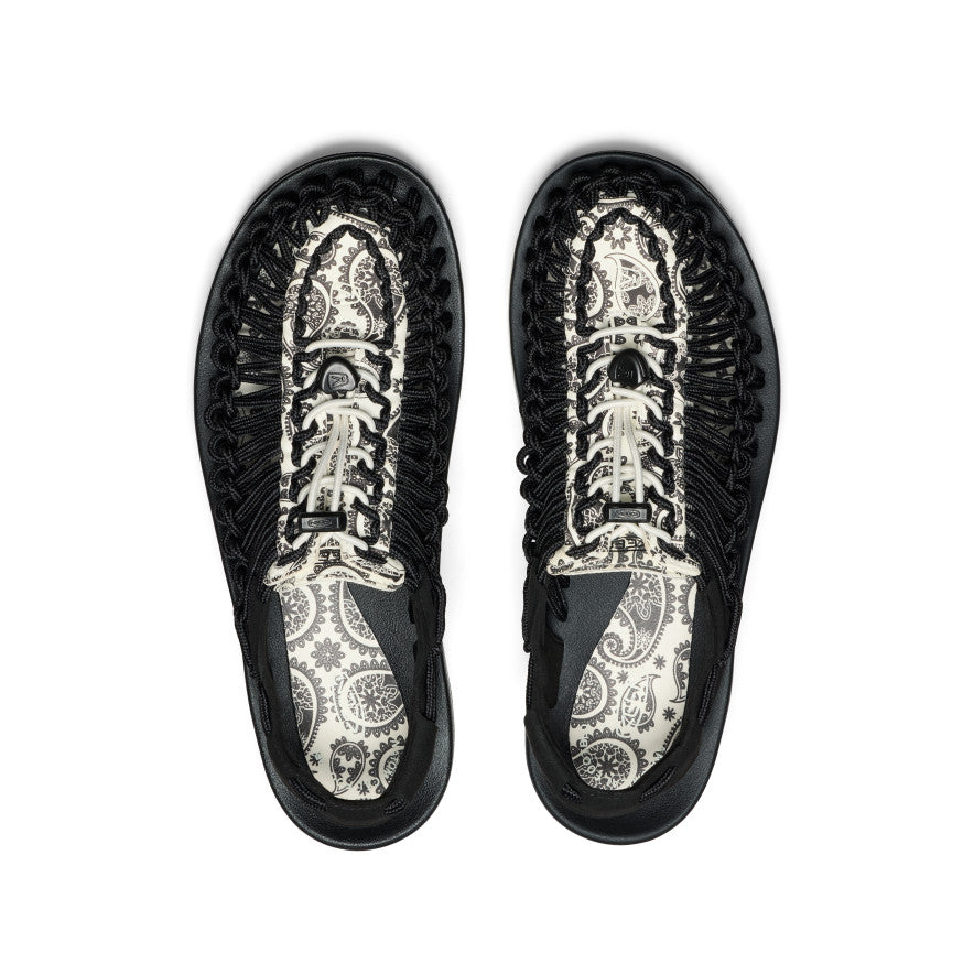Men's UNEEK Sneaker x T.H.C. Blk Raven Paisley / Keen