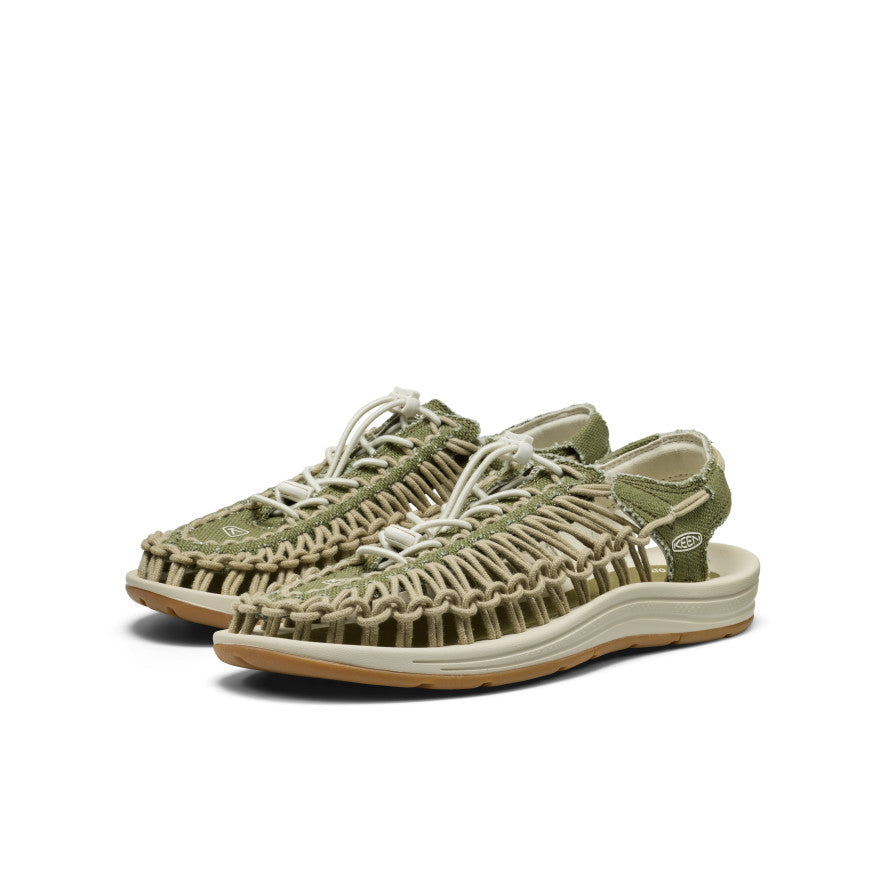 Men's UNEEK Canvas Martini Olive/Birch / Keen