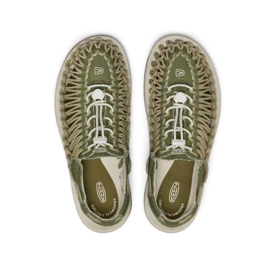 Men's UNEEK Canvas Martini Olive/Birch / Keen