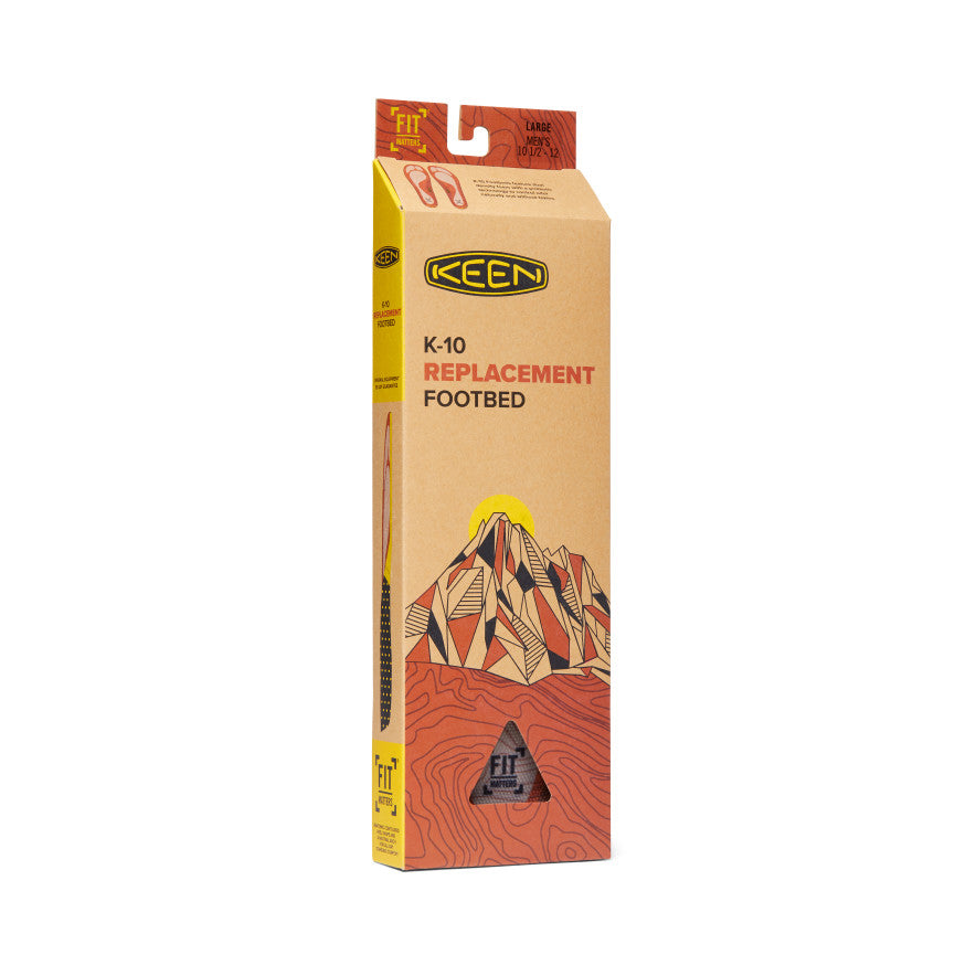 Men's Outdoor K-10 Replacement Insole Burnt Orange / Keen