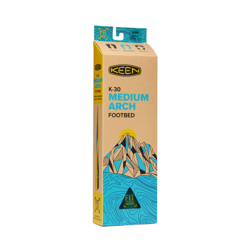 Men's Outdoor K-30 Medium Arch Insole Blue / Keen