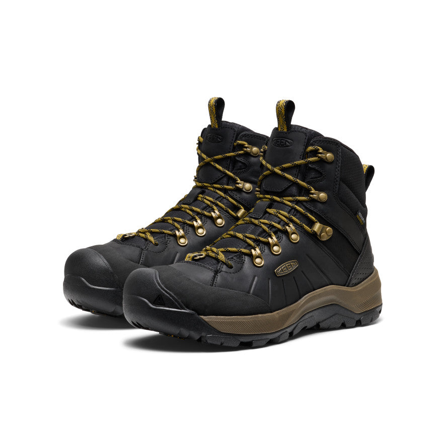 Men's Revel IV Polar Waterproof Boot Black/Lemon Curry / Keen