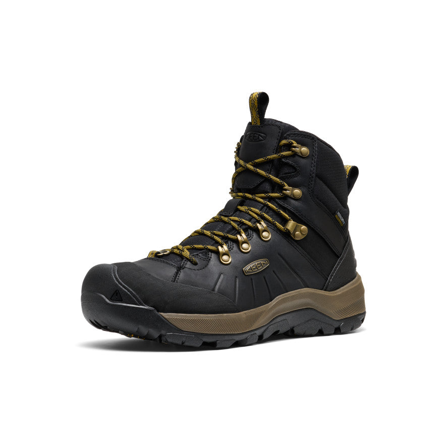 Men's Revel IV Polar Waterproof Boot Black/Lemon Curry / Keen