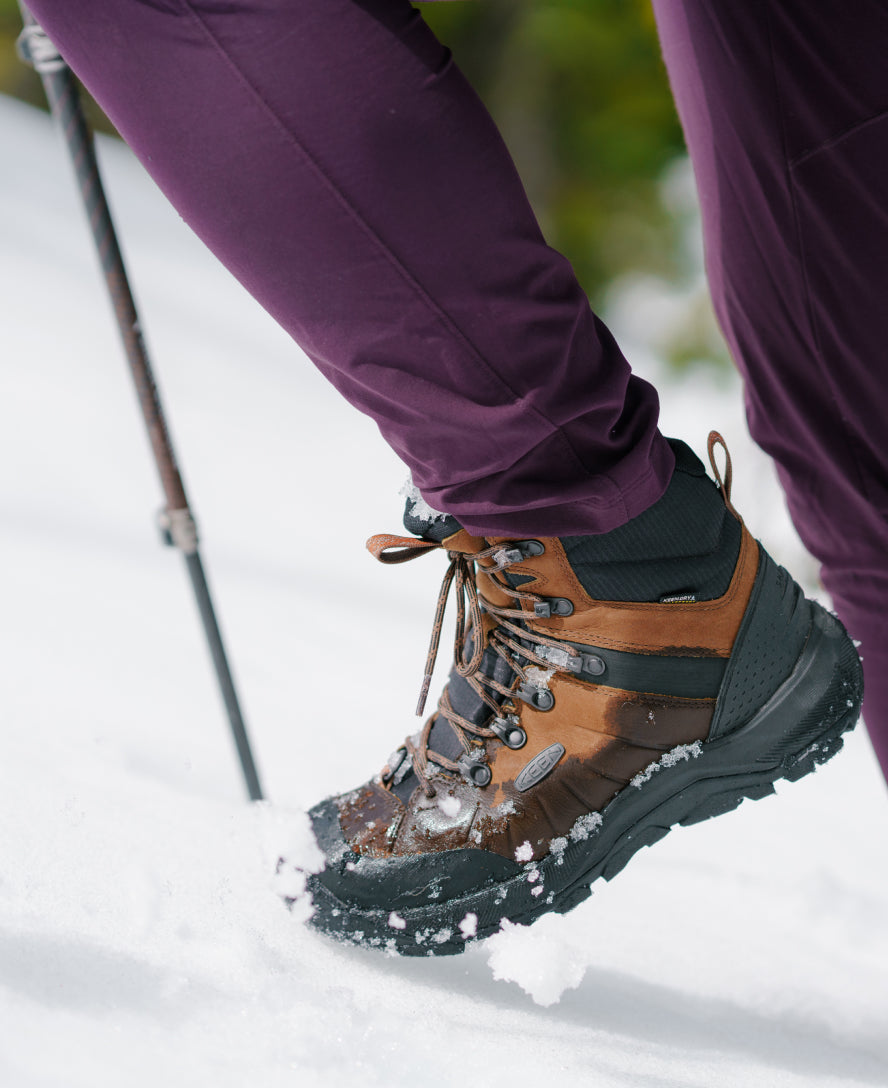 Men's Revel IV Polar Waterproof Boot Black/Lemon Curry / Keen