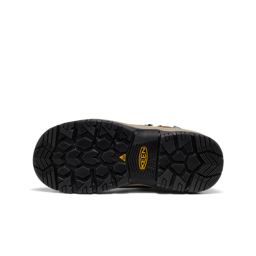 Women's Skokie Waterproof Work Boot (Soft Toe) Bison/Black / Keen