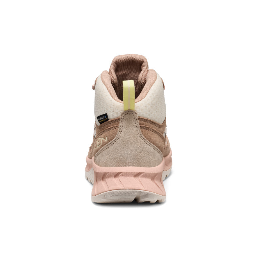 Women's Hightrail Waterproof Hiking Boot Warm Taupe/Birch / Keen
