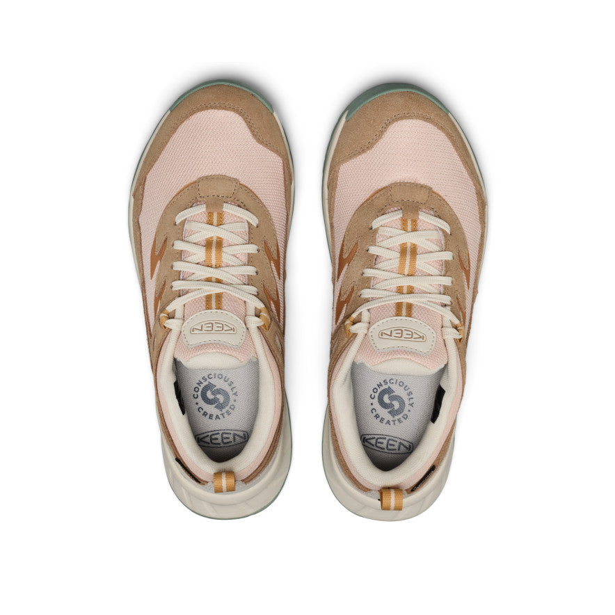 Women's Hightrail Waterproof Hiking Shoe Cameo Rose/Oak Buff / Keen