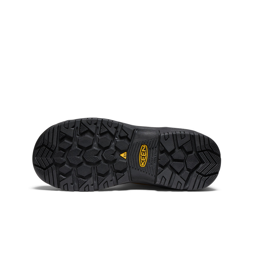 Women's Evanston Pull-On Waterproof Boot (Carbon Toe) Bison/Black / Keen