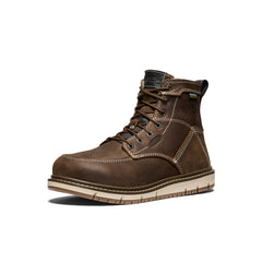 Women's San Jose 6" Waterproof Boot (Aluminum Toe) Cascade Brown/Gum / Keen