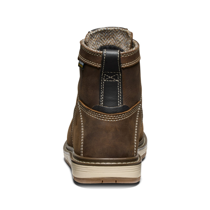 Women's San Jose 6" Waterproof Boot (Aluminum Toe) Cascade Brown/Gum / Keen