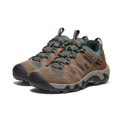 Women's Headout Waterproof Hiking Shoe Shitake/Dark Forest / Keen