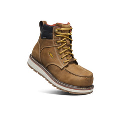 Women's Cincinnati 6" Waterproof Boot (Carbon Toe) Belgian/Sandshell / Keen