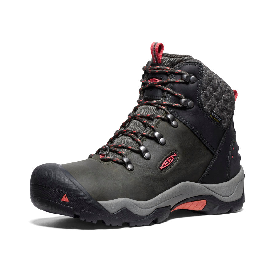 Women's Revel III Waterproof Winter Boot Black/Rose / Keen