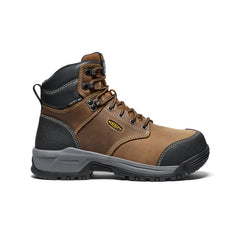 Women's Evanston 6" Waterproof Boot INT MET (Carbon Toe) Bison/Black / Keen