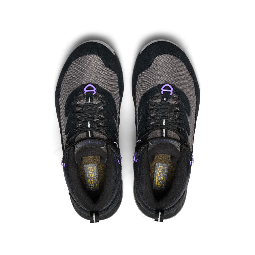 Women's Hightrail Polar Waterproof Hiking Boot Black/Aster Purple / Keen