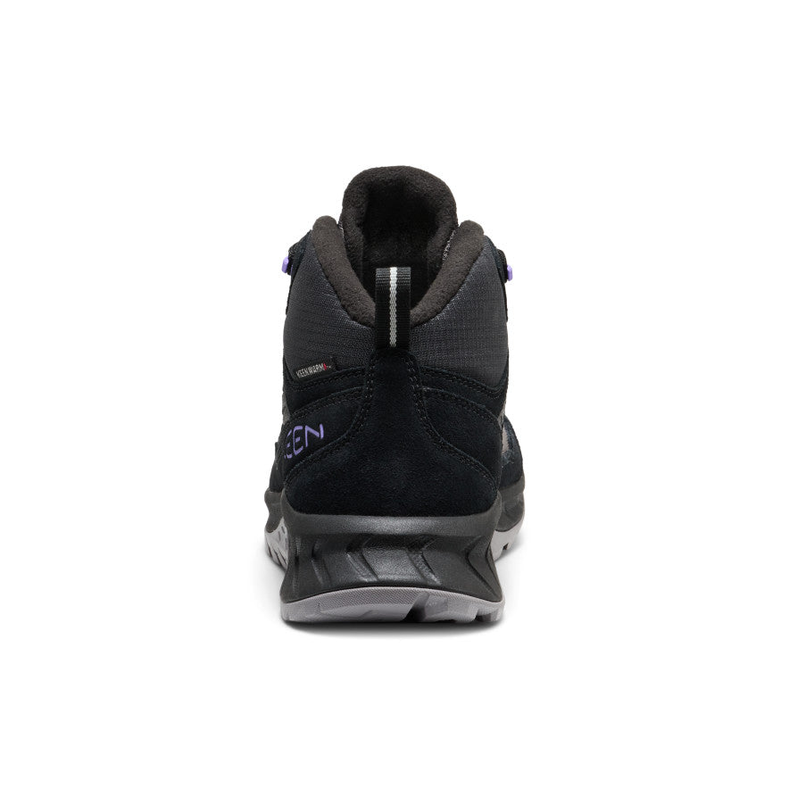 Women's Hightrail Polar Waterproof Hiking Boot Black/Aster Purple / Keen