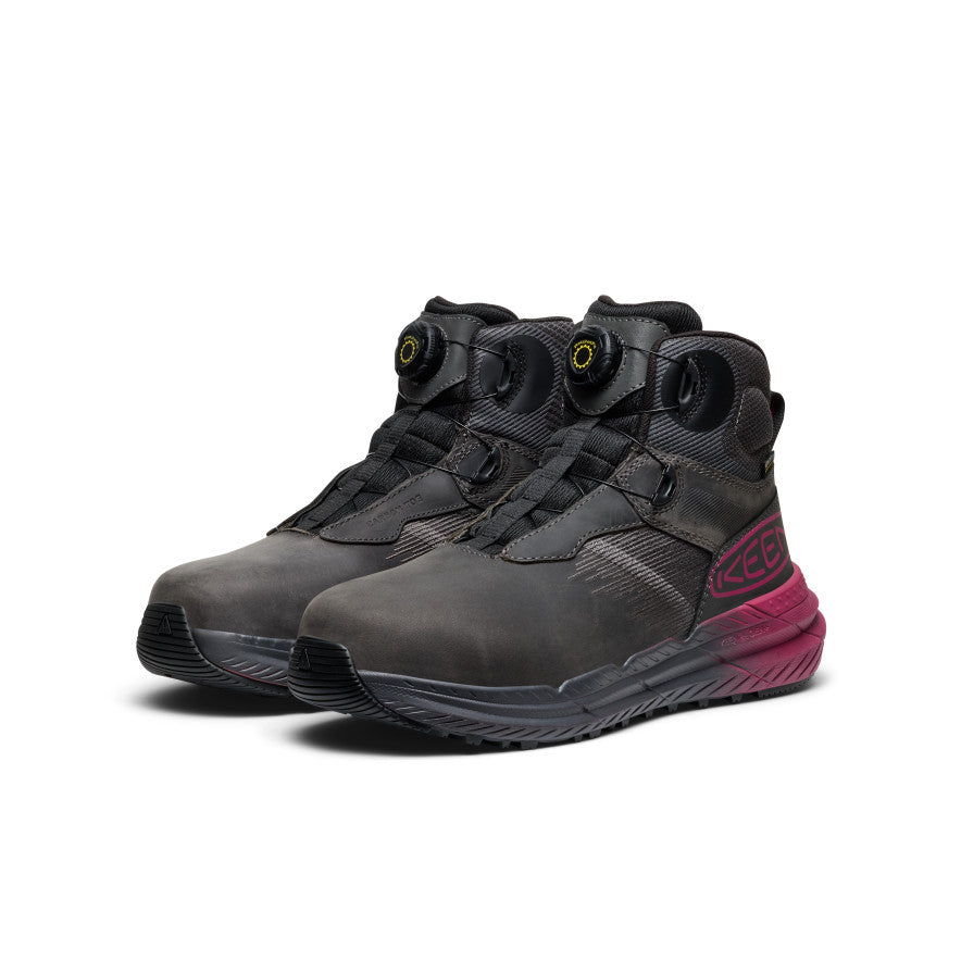 Women's Snapline RF Waterproof Boot (Carbon Toe) Magnet/Black / Keen