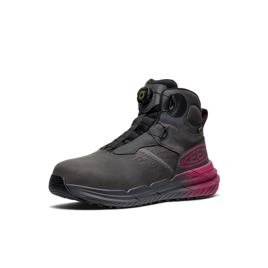 Women's Snapline RF Waterproof Boot (Carbon Toe) Magnet/Black / Keen