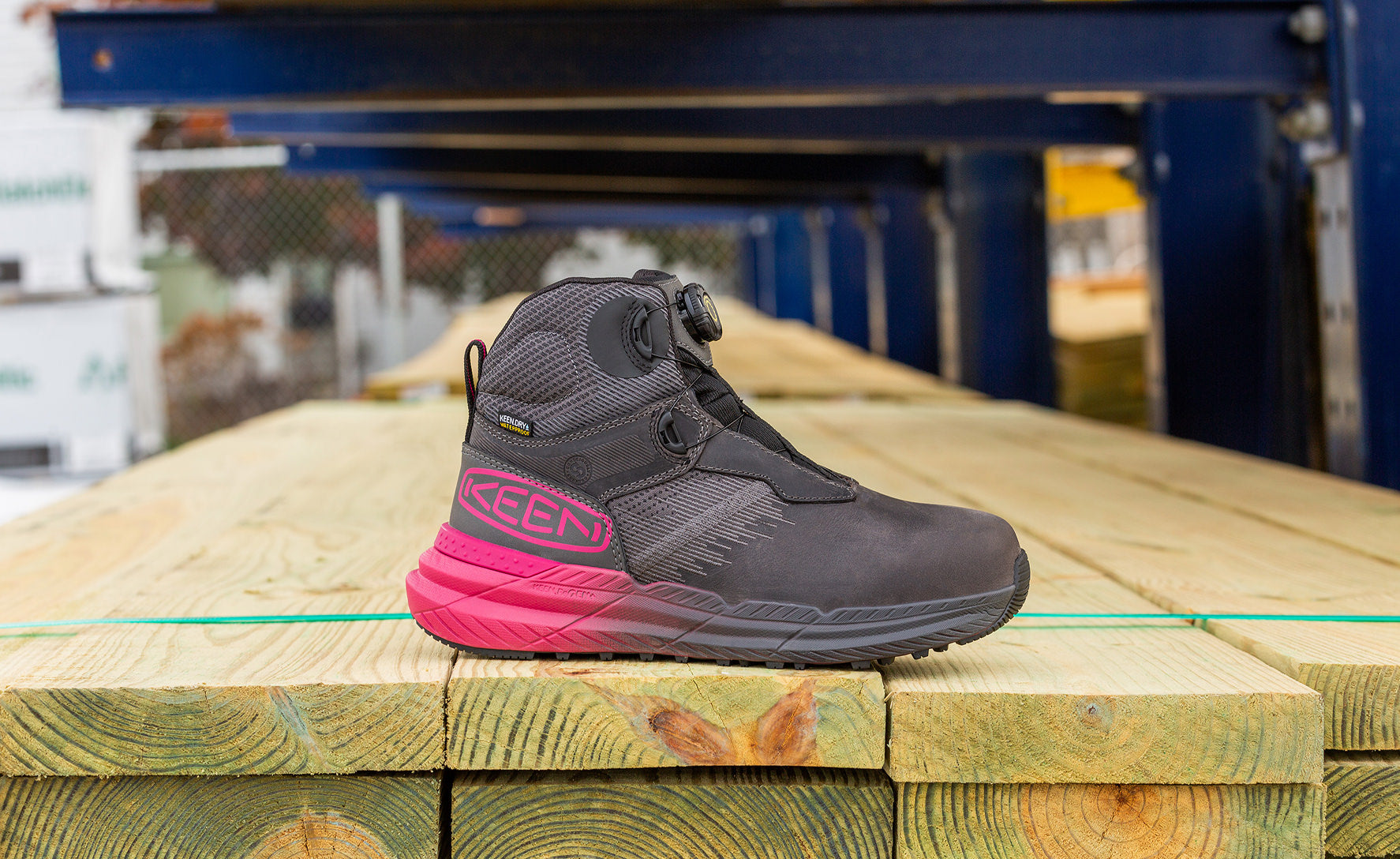 Women's Snapline RF Waterproof Boot (Carbon Toe) Magnet/Black / Keen