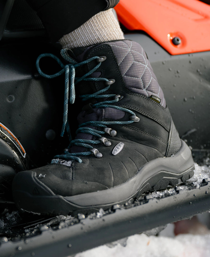 Women's Revel IV High Polar Waterproof Boot Black/North Atlantic / Keen