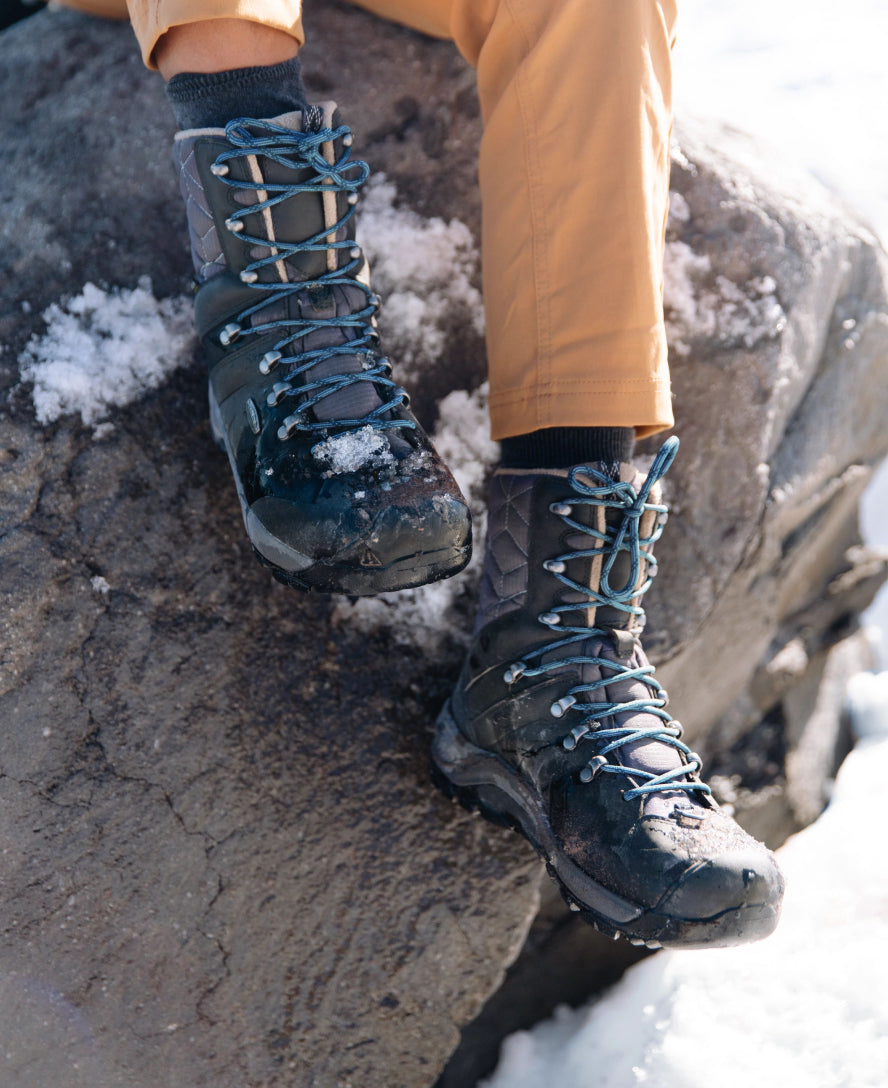 Women's Revel IV High Polar Waterproof Boot Black/North Atlantic / Keen