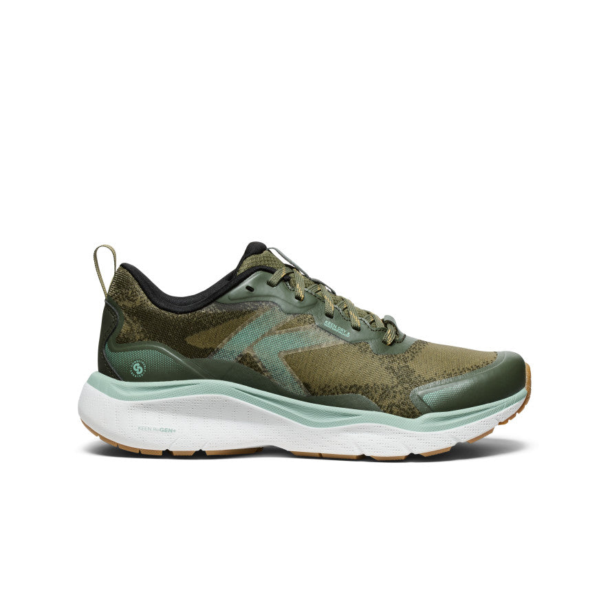 Women's Leiki Waterproof Hiking Shoe Winter Moss/Granite Green / Keen