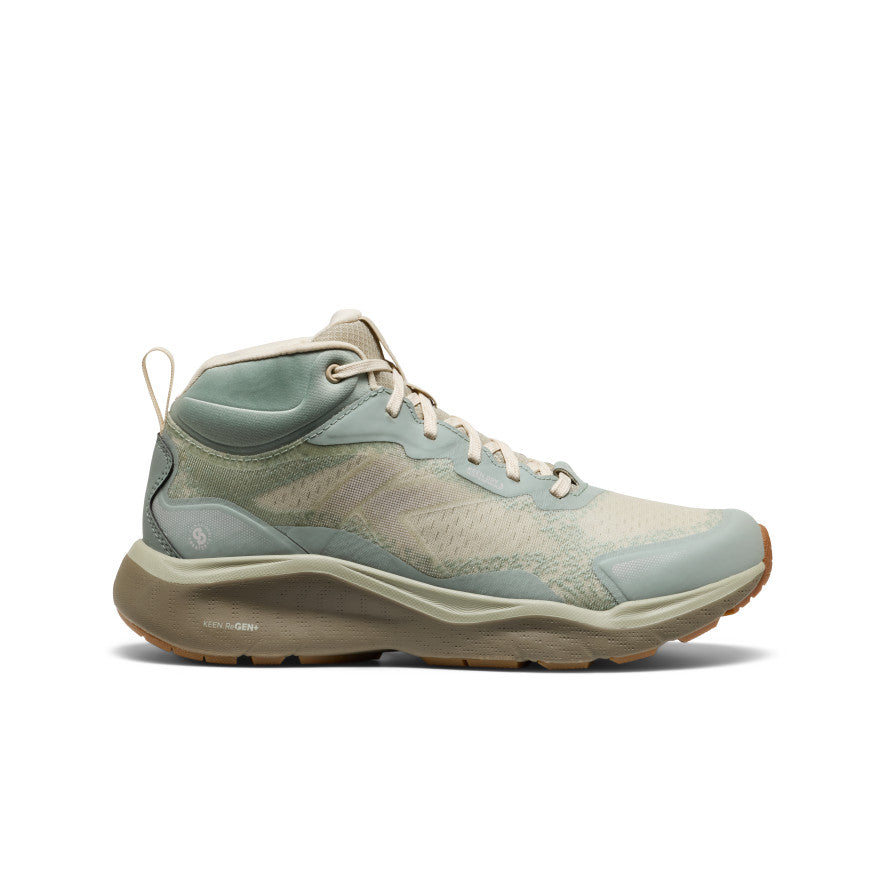 Women's Leiki Waterproof Hiking Boot Iceberg Green/Birch / Keen