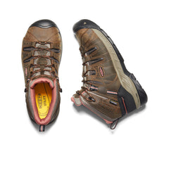 Women's Flint II Waterproof Boot (Soft Toe) Cascade Brown/Brick Dust / Keen