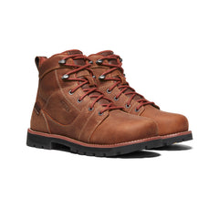 Women's Seattle 6" Waterproof Boot (Aluminum Toe) Gingerbread/Black / Keen