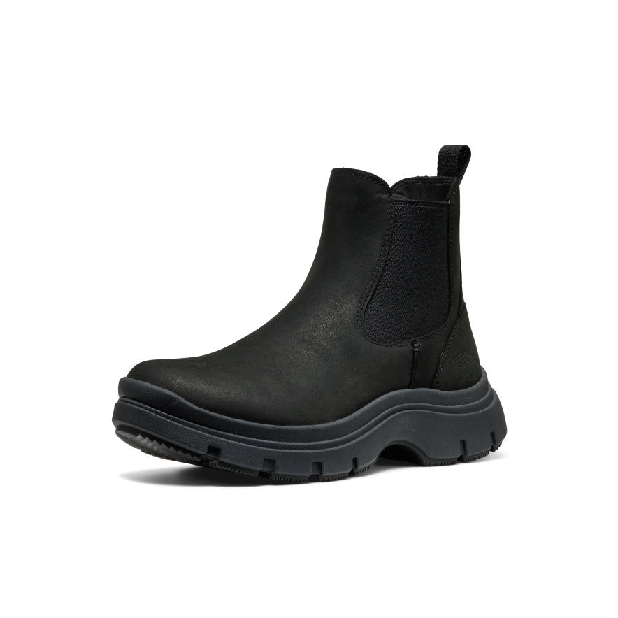 Women's Kosa Chelsea Boot Black/Black / Keen