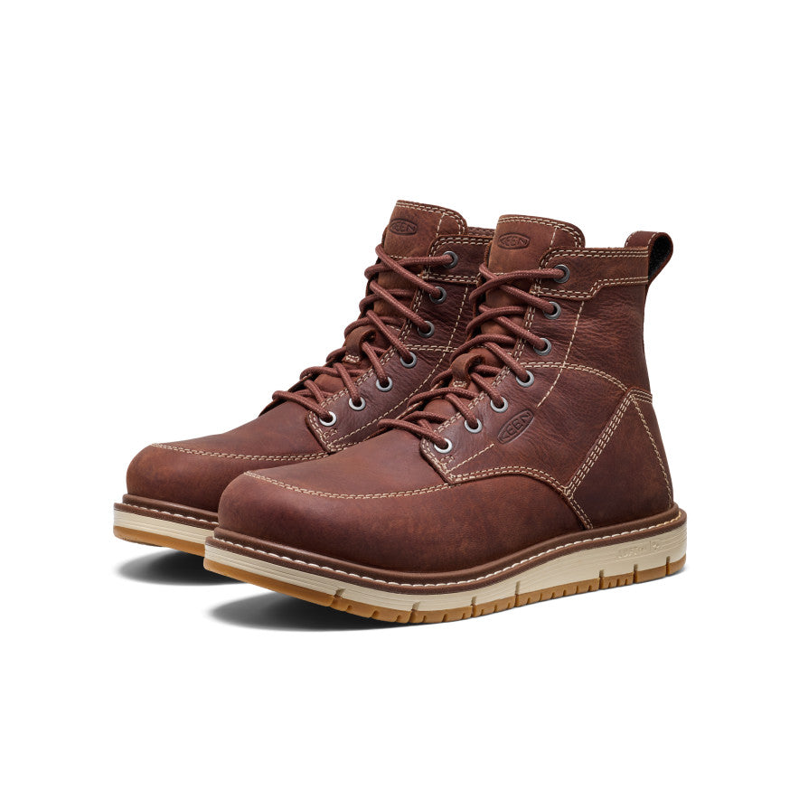 Women's San Jose 6" Boot (Aluminum Toe) Gingerbread/Gum / Keen