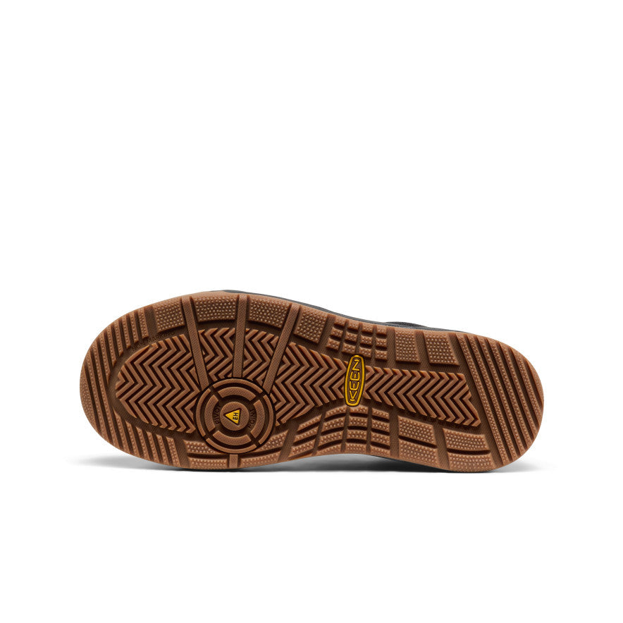 Women's Kenton Work Shoe (Carbon Toe) Black/Gum / Keen