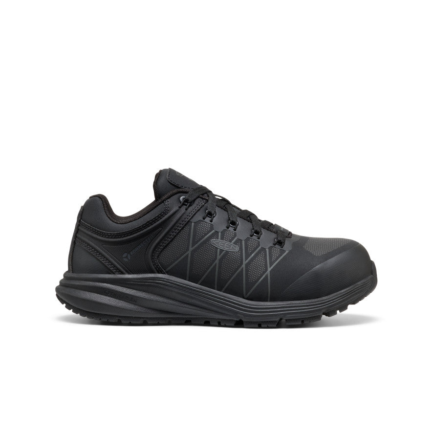 Women's Vista Energy XT Work Sneaker INT MET (Carbon Toe) Black/Magnet / Keen