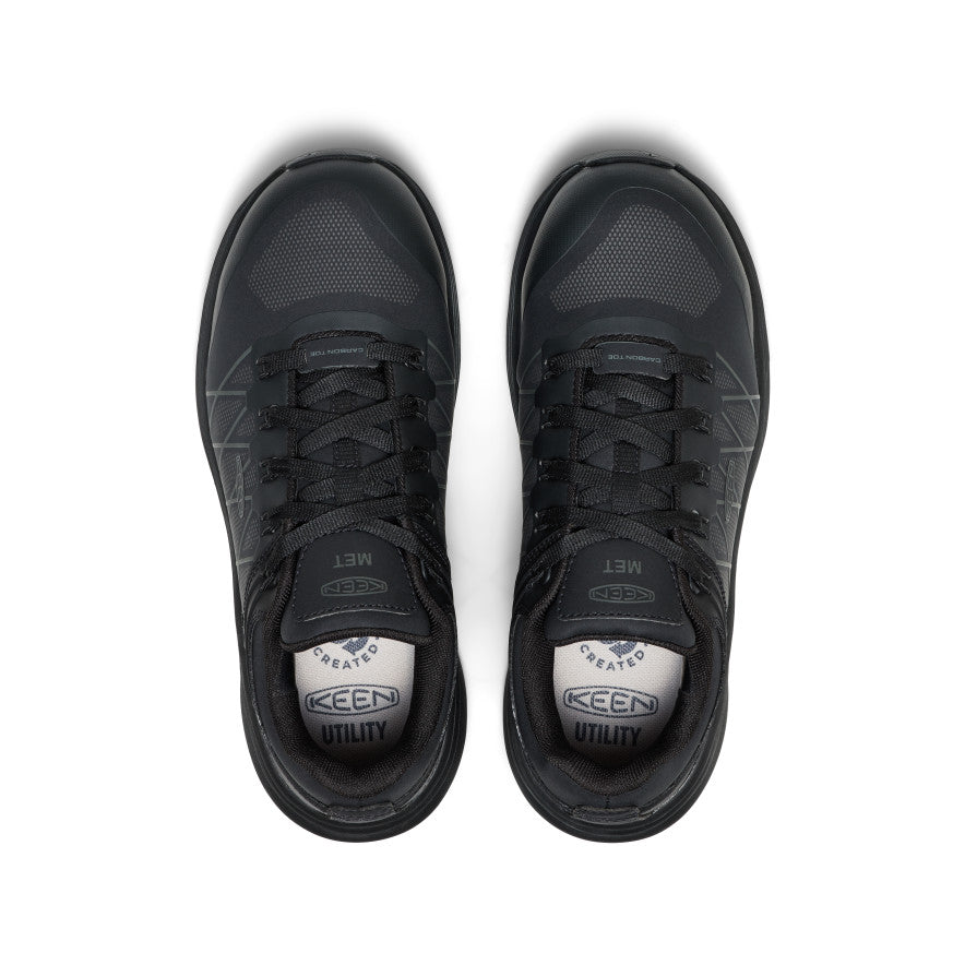 Women's Vista Energy XT Work Sneaker INT MET (Carbon Toe) Black/Magnet / Keen