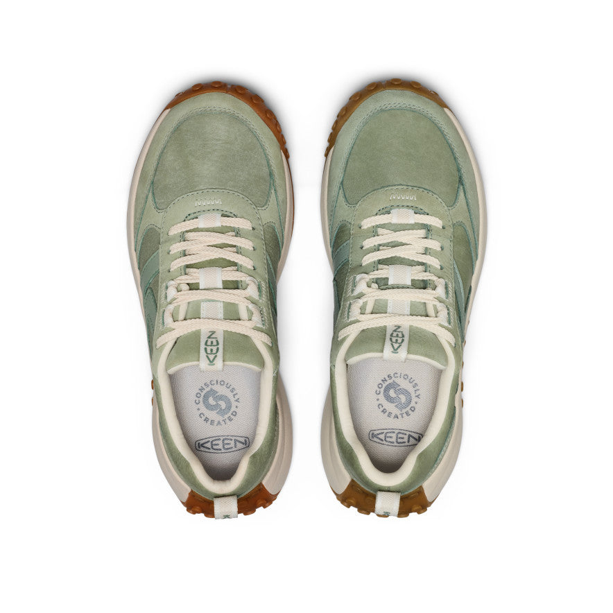 Women's KS86 Leather Sneaker Lily Pad/Birch / Keen