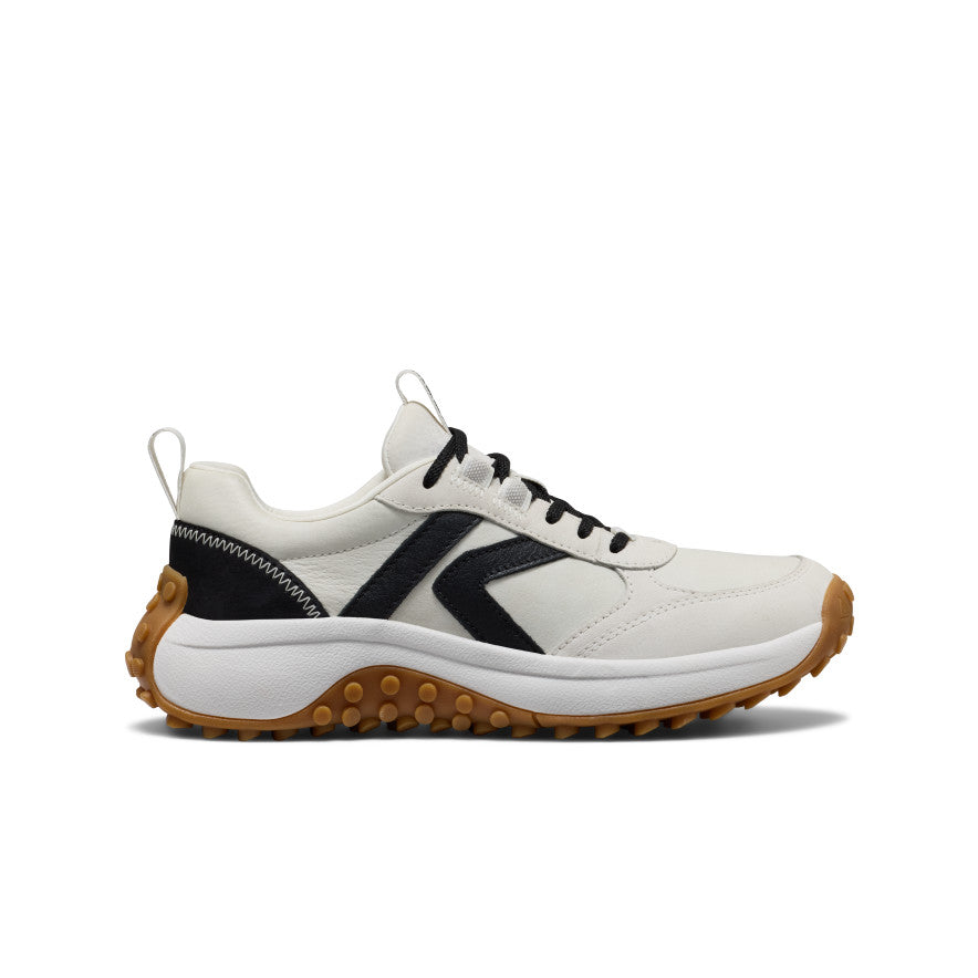 Women's KS86 Leather Sneaker Star White/Black / Keen