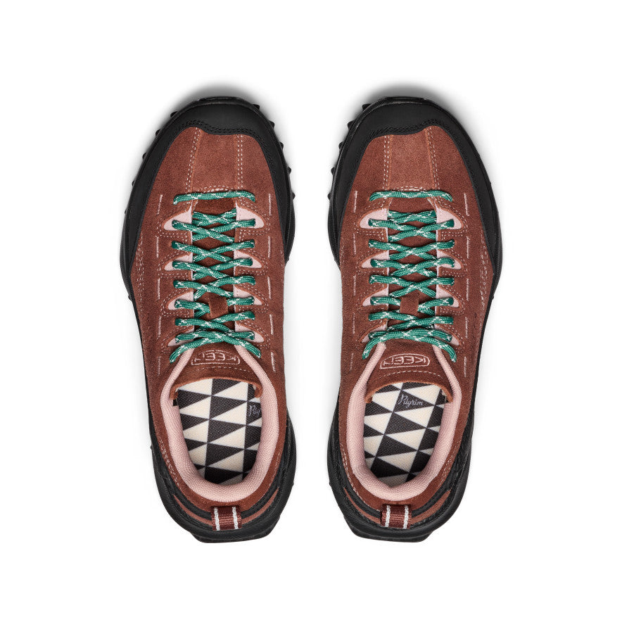 Women's Jasper Zionic Sneaker x Pilgrim Surf + Supply Marron/Adobe Rose / Keen