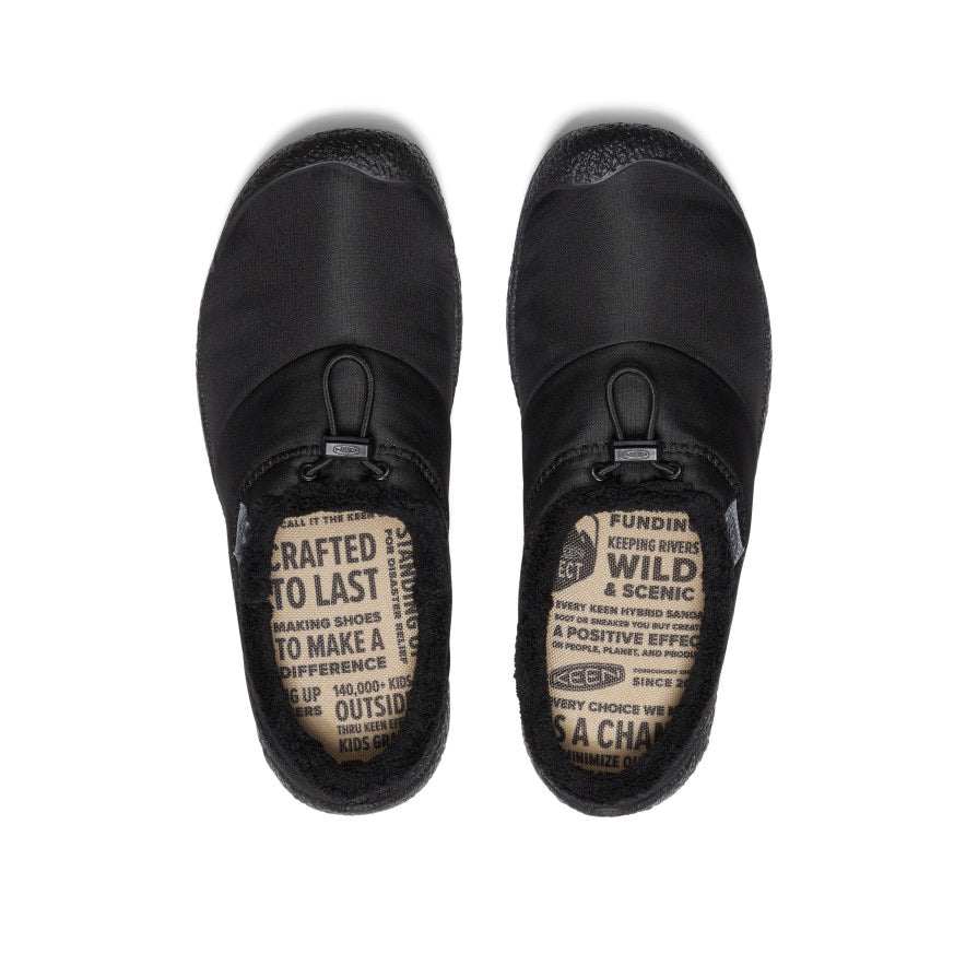 Women's Howser III Slide Black Smooth Nylon / Keen