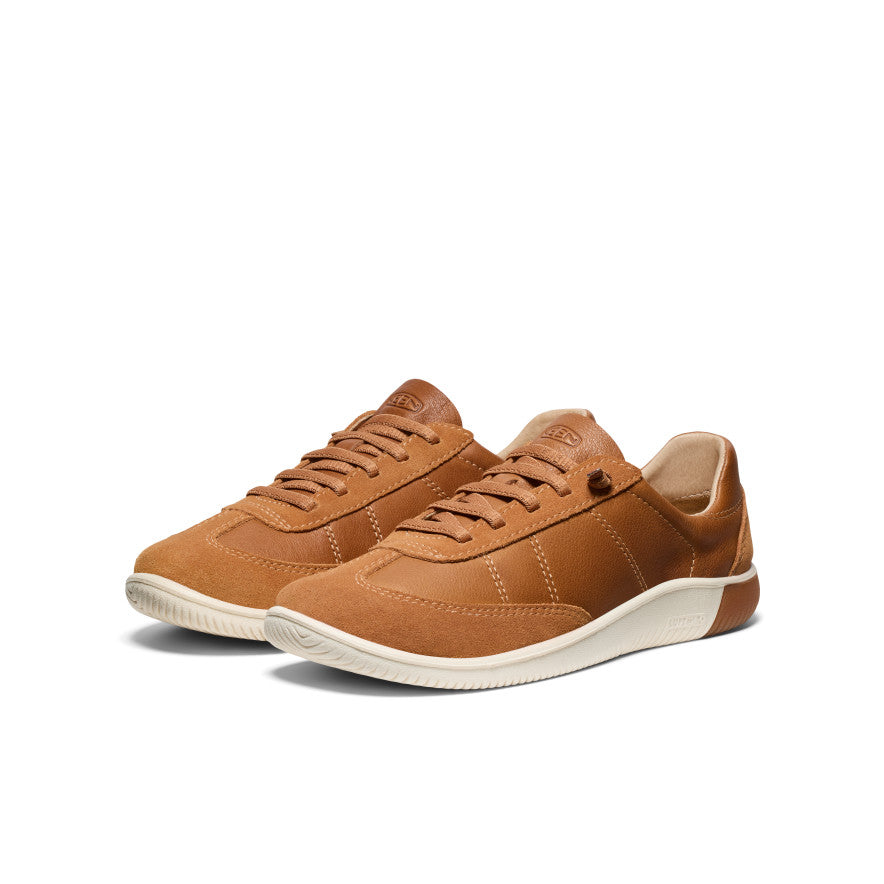Women's KNX T-Toe Sneaker Chipmunk/Birch / Keen
