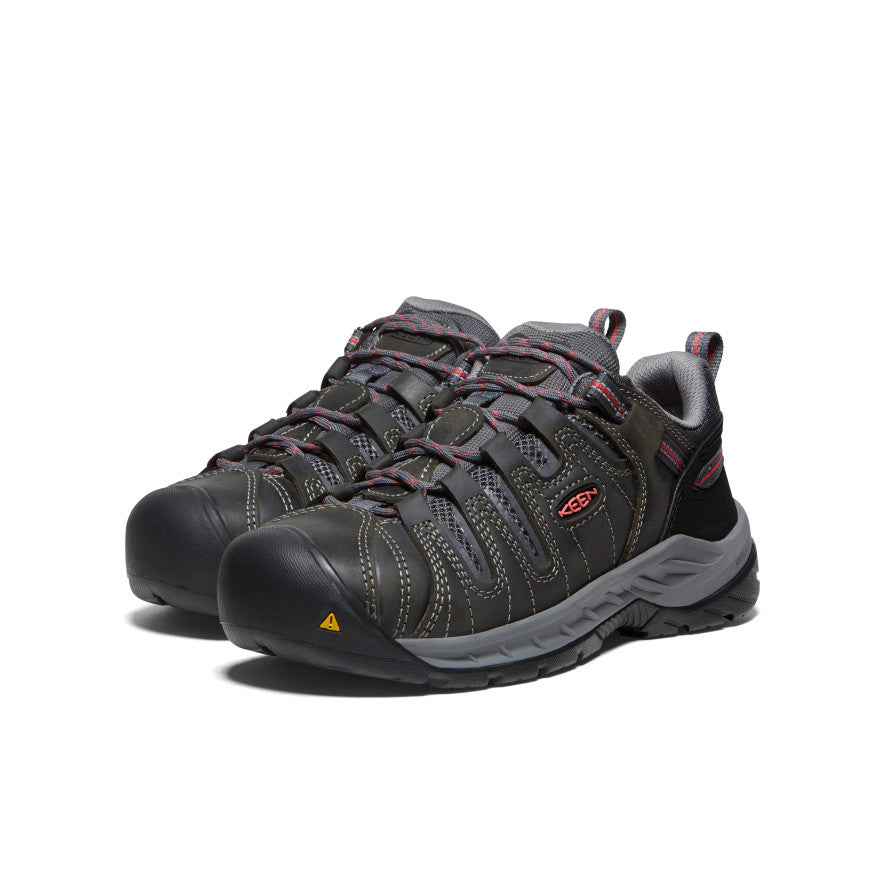 Women's Flint II (Steel Toe) Magnet/Rose / Keen