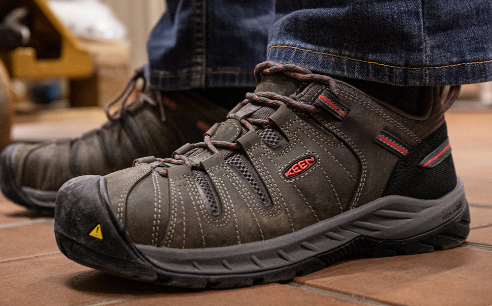 Women's Flint II (Steel Toe) Magnet/Rose / Keen