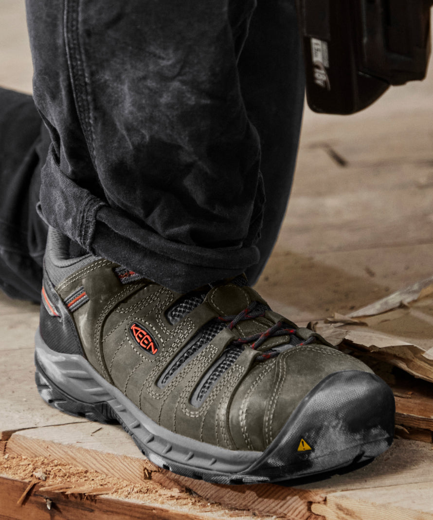 Women's Flint II (Steel Toe) Magnet/Rose / Keen
