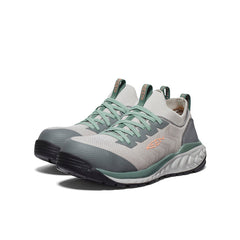 Women's Arvada Shift Work Sneaker (Carbon Toe) Steel Grey/Granite Green / Keen