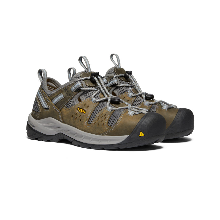 Women's Atlanta Cool II ESD (Steel Toe) Gargoyle/Blue Fog / Keen