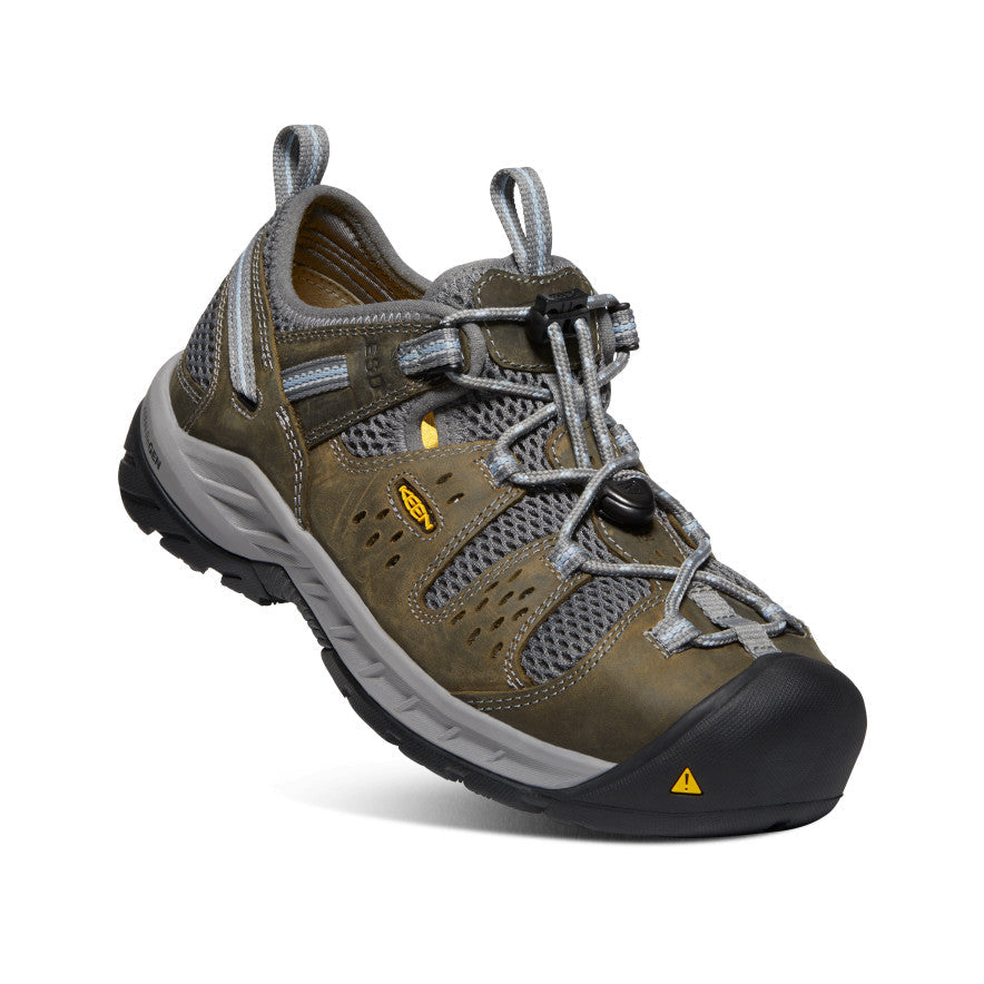 Women's Atlanta Cool II ESD (Steel Toe) Gargoyle/Blue Fog / Keen