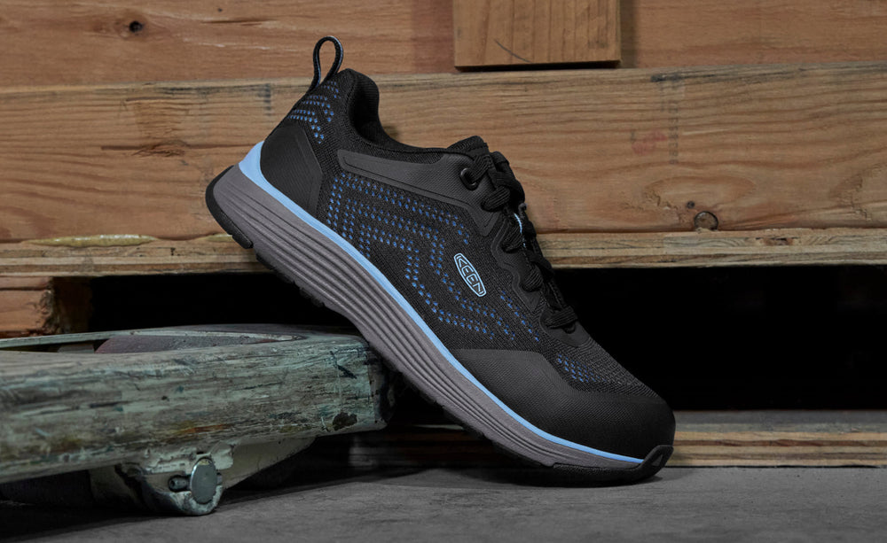 Women's Sparta 2 (Aluminum Toe) Airy Blue/Black / Keen