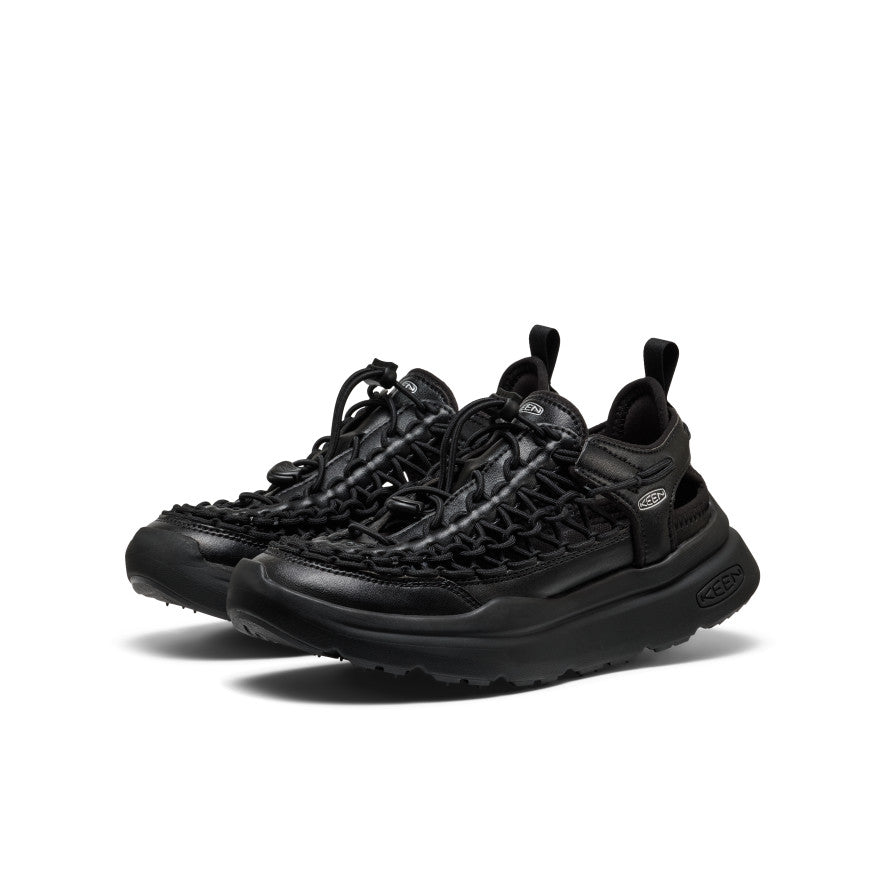 Women's UNEEK WK SNIDEL Sneaker Black/Silver / Keen