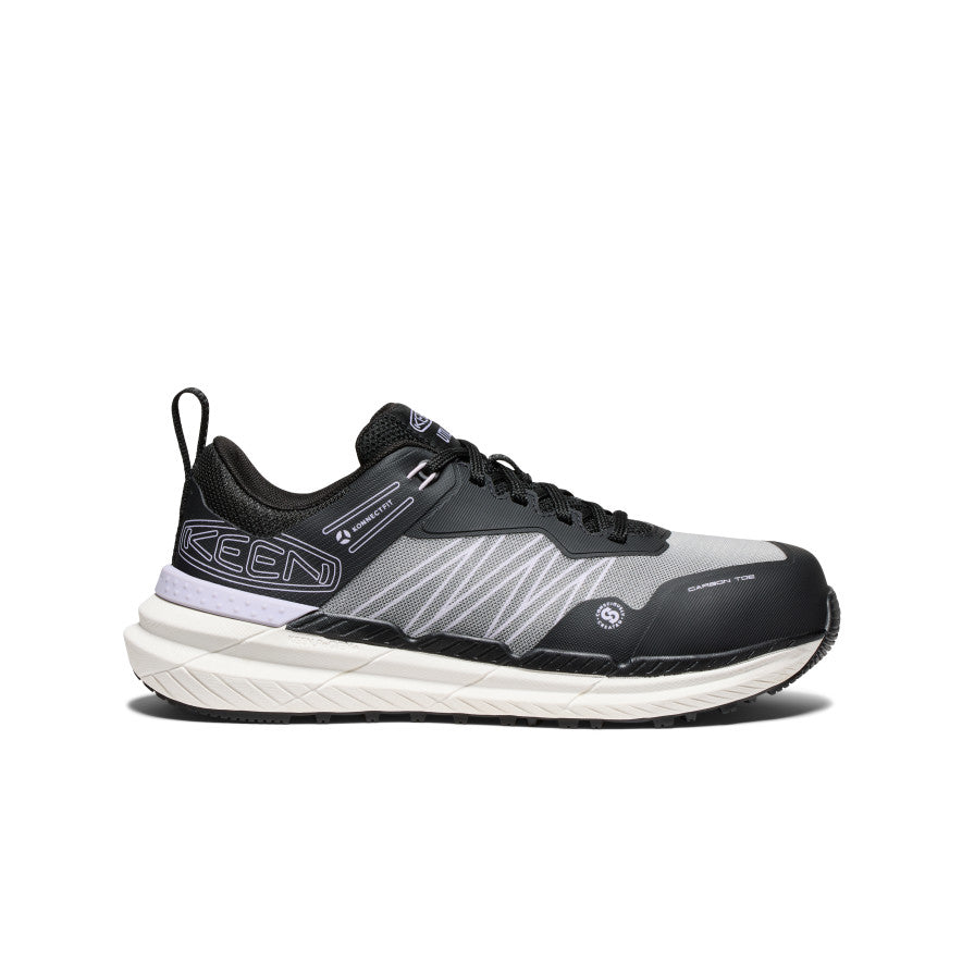Women's Speedworks Work Sneaker (Carbon Toe) Thistle/Black / Keen