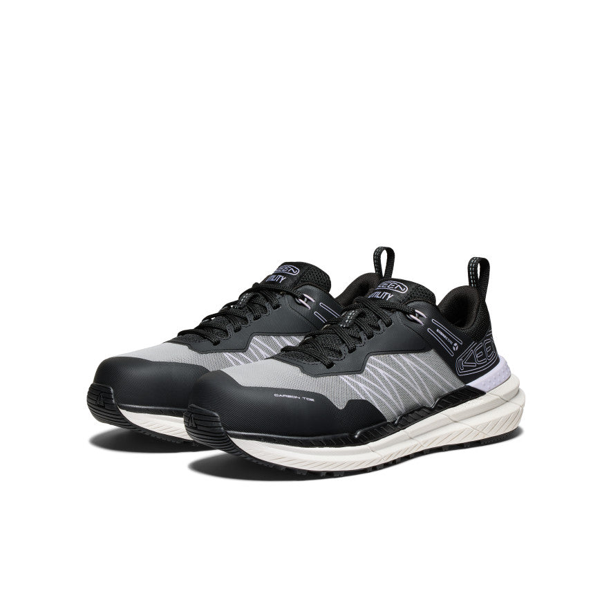 Women's Speedworks Work Sneaker (Carbon Toe) Thistle/Black / Keen